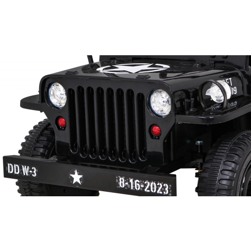 Jeep Wojskowy Retro Pojazd na akumulator JH-103